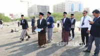 Menteri Haji dan Umrah Tinjau Langsung Layanan Jemaah Calon Haji di Mekkah