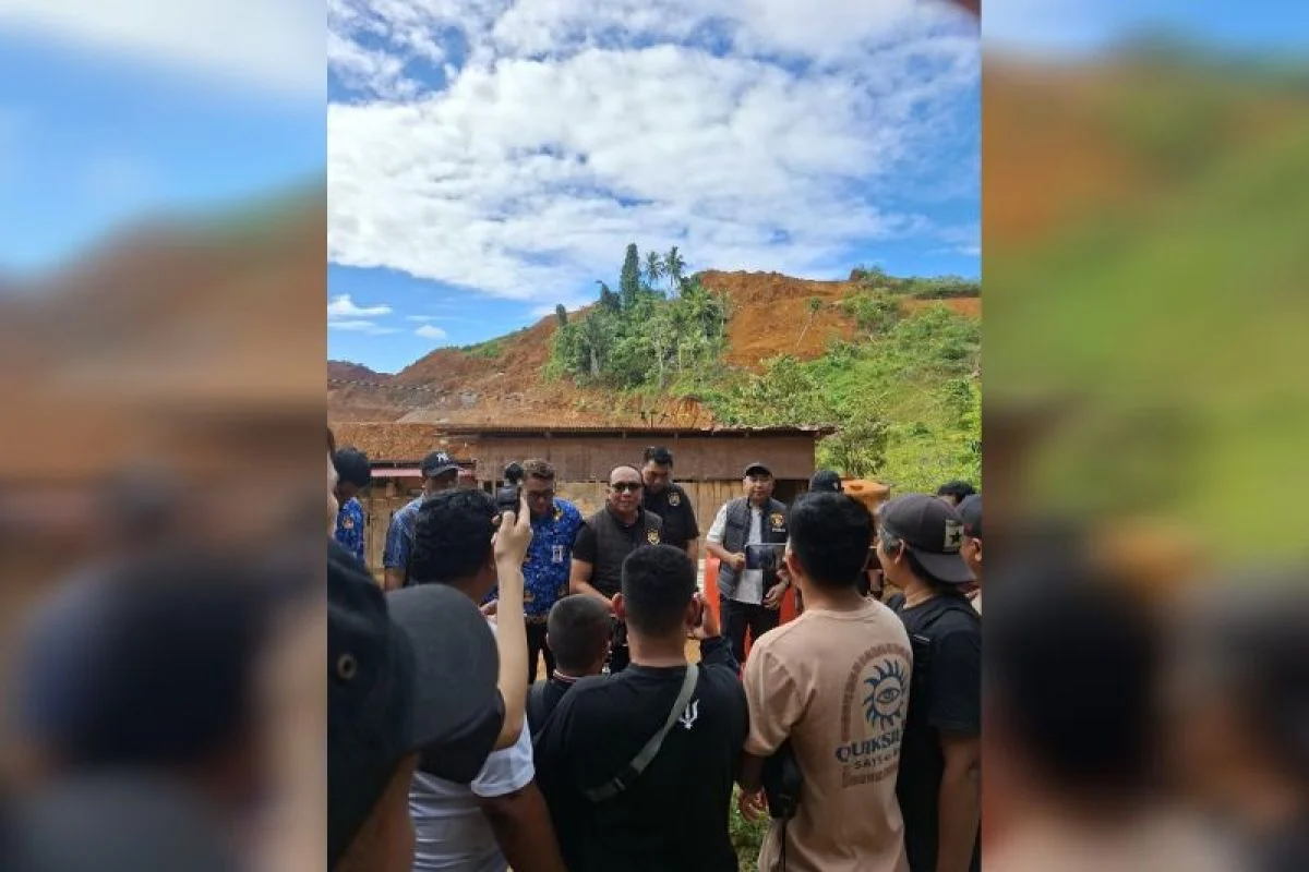 Operasi Gabungan Sisir Warga Negara Asing di Areal Tambang Bowone