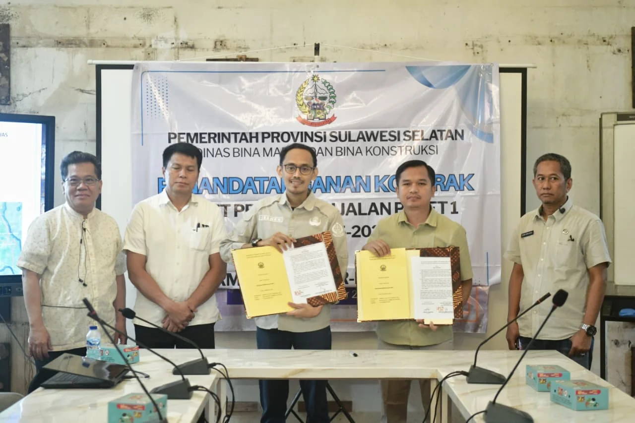 Pemprov Sulsel Percepat Pembangunan Jalan Strategis Melalui Program MYP