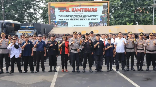 Pengamanan Diperkuat, Polres Metro Bekasi Lawan Ancaman Gangguan Kamtibmas