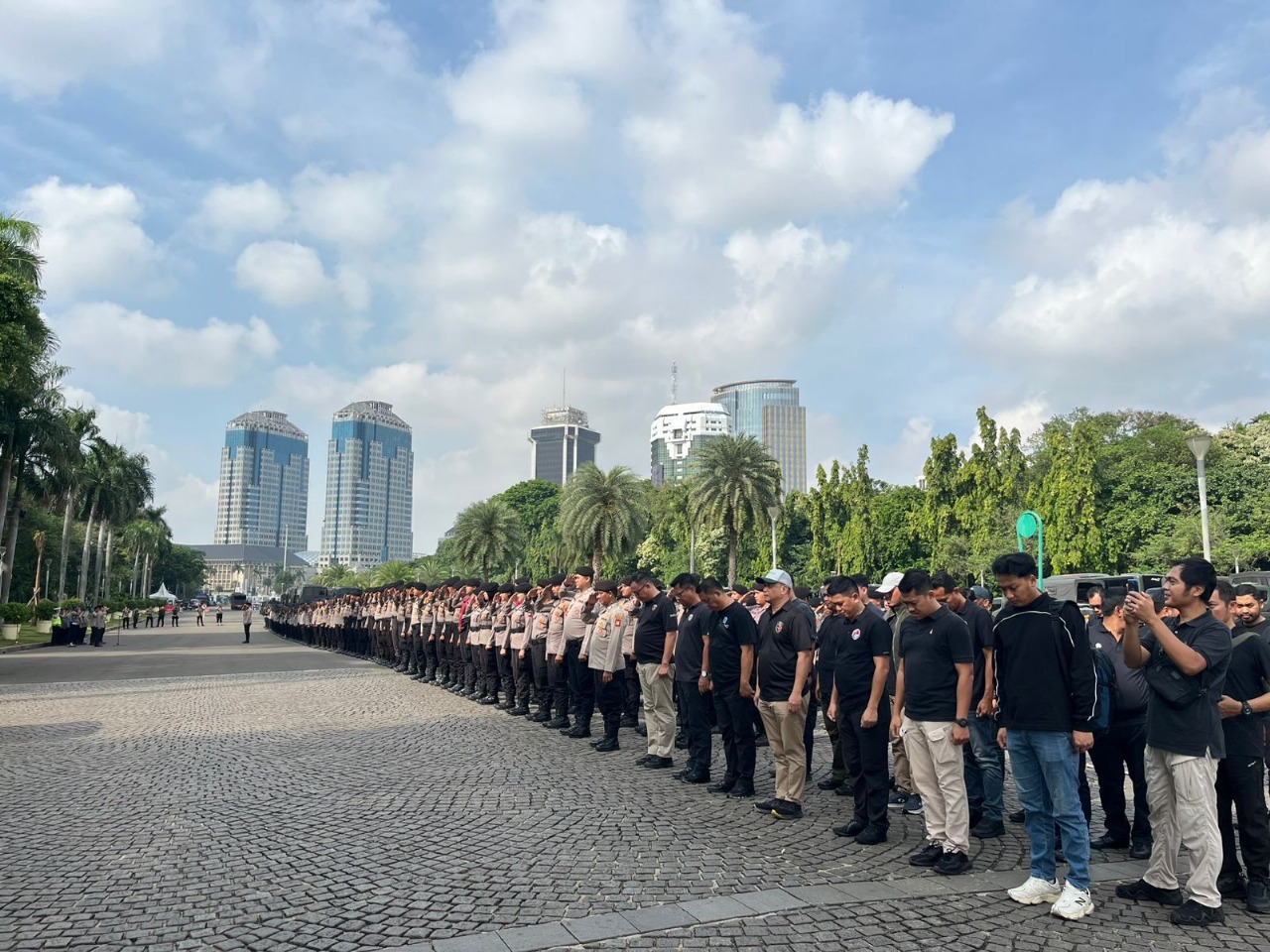 Polda Metro Jaya Tumpahkan 3.545 Personel untuk Amankan Aksi Hardiknas di Jakarta