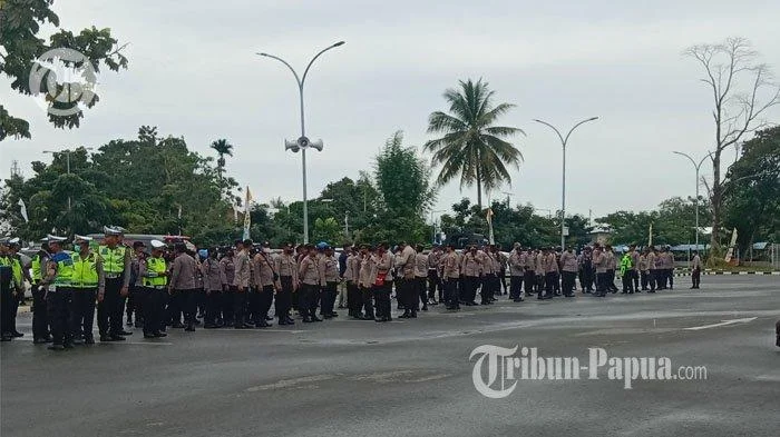Polisi Selidiki Kericuhan di Stadion Lukas Enembe Papua
