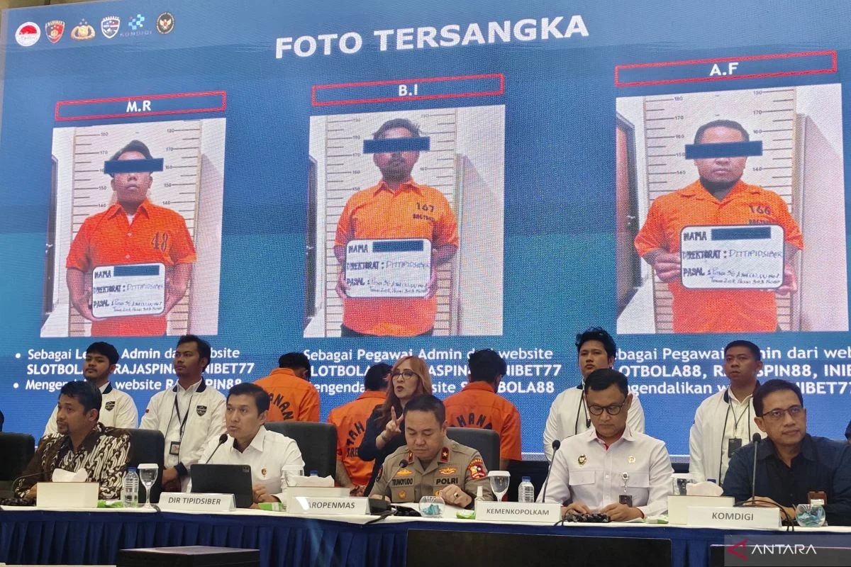 Polisi Ungkap Peran 320 WNA di Kasus Perjudian Online
