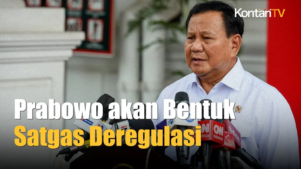 Prabowo Subianto Bentuk Satgas Deregulasi untuk Perbaiki Iklim Investasi di Indonesia