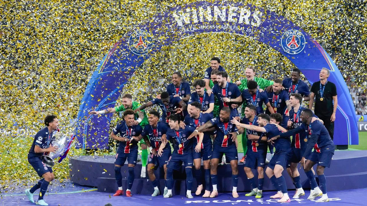 PSG Menangkan Liga Champions dengan Dramatis