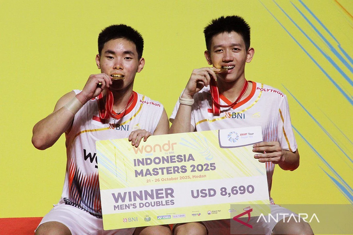 Raymond Indra dan Nikolaus Joaquin Incar Gelar Juara di Indonesia Open