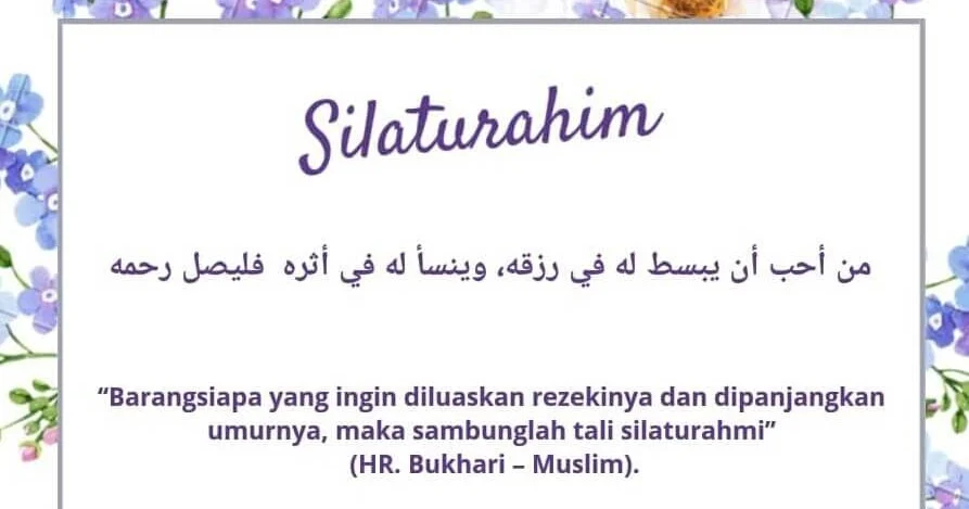 Silaturahmi dalam Islam: 11 Hadits yang Menginspirasi