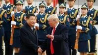 Xi Jinping Sambut Donald Trump di Beijing dengan Upacara Megah