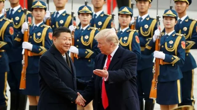 Xi Jinping Sambut Donald Trump di Beijing dengan Upacara Megah