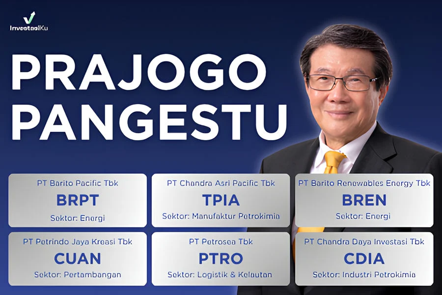 Gaji Direktur dan Komisaris Perusahaan Prajogo Pangestu Capai Rp60 Miliar