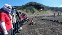 Gunung Lawu Dibanjiri Pendaki saat Libur Tahun Baru Islam, 1500 Orang Serbu Jalur Cemoro Sewu