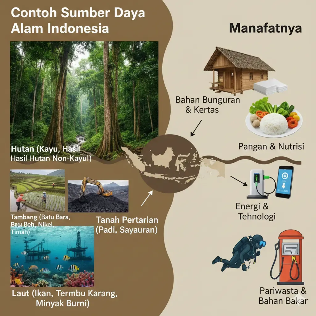 Indonesia Kaya Sumber Daya Alam, Namun Mengapa Hanya Jadi Pasar?