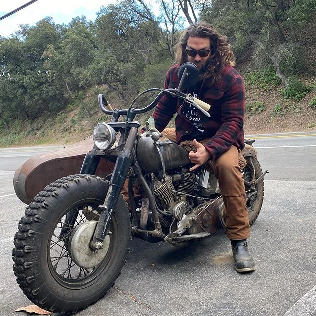 Jason Momoa Ubah Motor Harley dan Land Rover Jadul Jadi Kendaraan Listrik