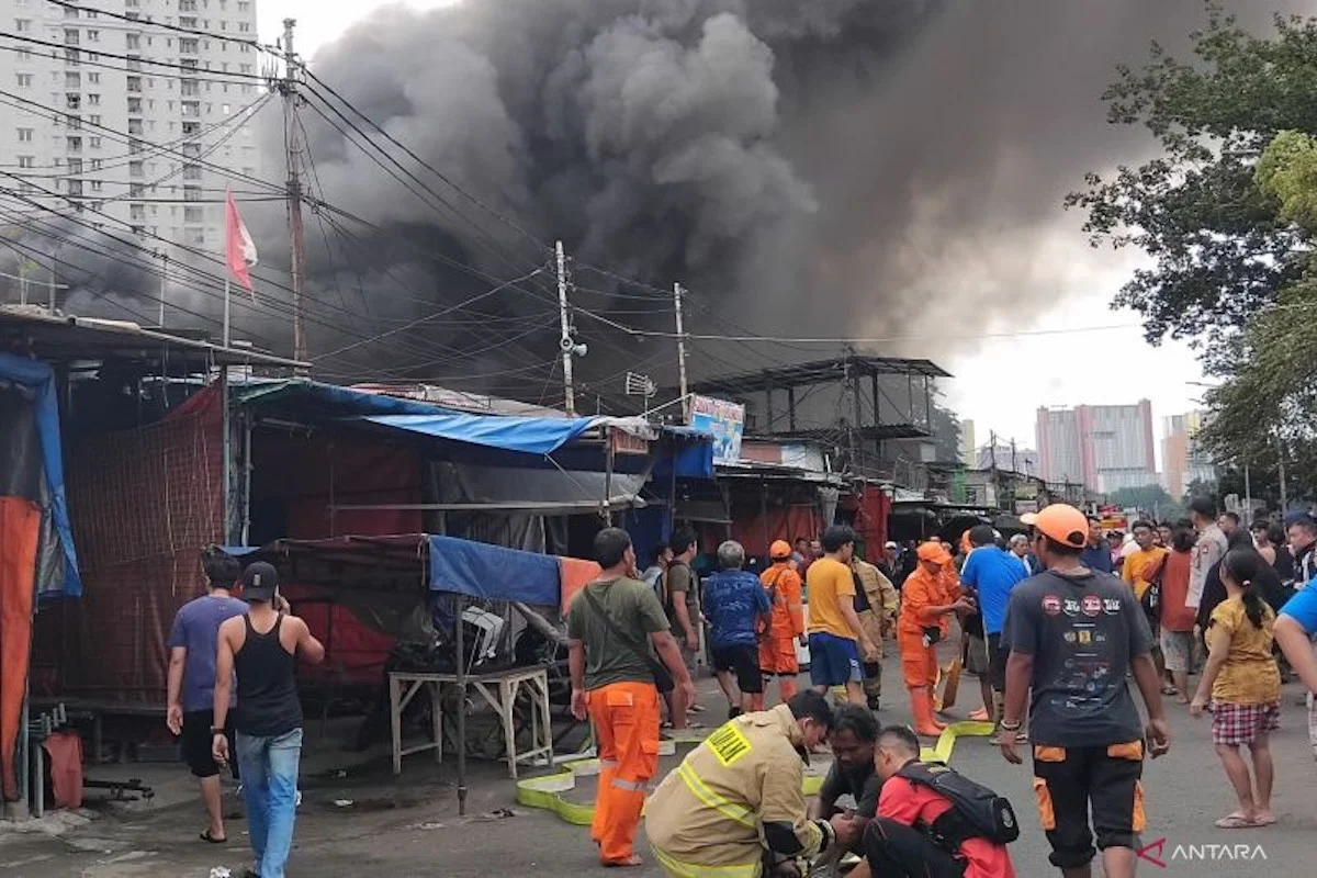 Kebakaran di Cideng Jakarta Pusat Menewaskan 1 Orang, 5 Lainnya Luka-Luka