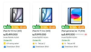 Kelangkaan Komponen Memori Dampak Harga MacBook dan iPad