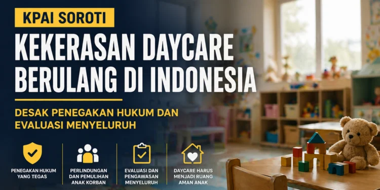 KPAI Temukan Daycare yang Tidak Berizin dan Minim Perlindungan Anak