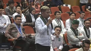 Mahasiswa Sampaikan Tuntutan di Ruang Audiensi DPR RI