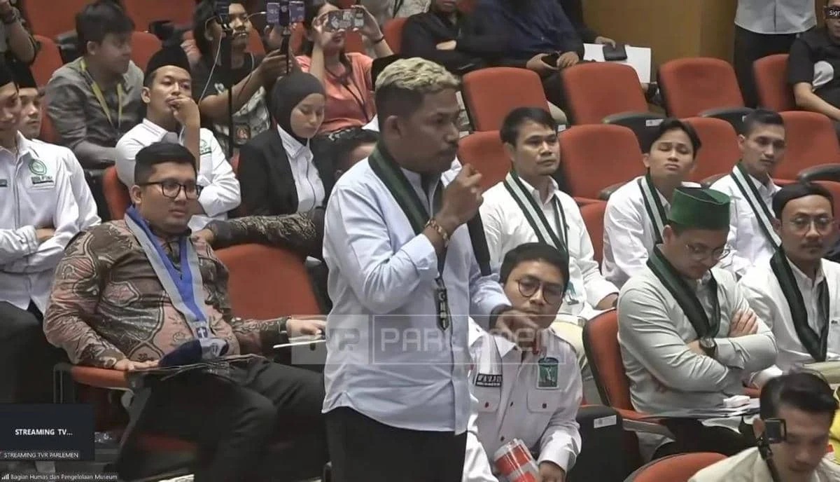 Mahasiswa Sampaikan Tuntutan di Ruang Audiensi DPR RI