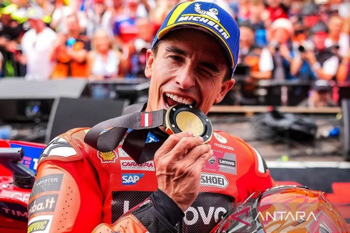 Marc Marquez Raih Kemenangan Sprint Race GP Hungaria