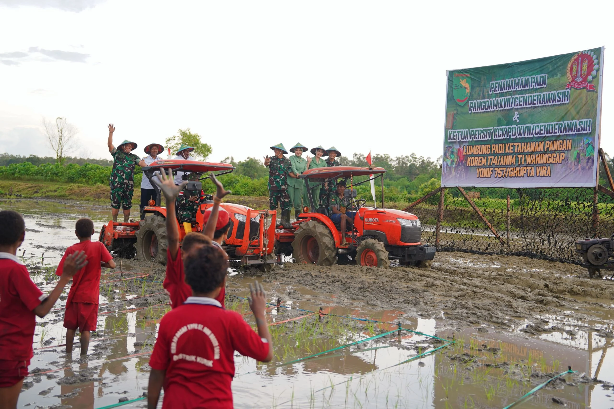 Masyarakat Adat Papua Dukung Program Cetak Sawah, Meningkatkan Kesejahteraan Petani