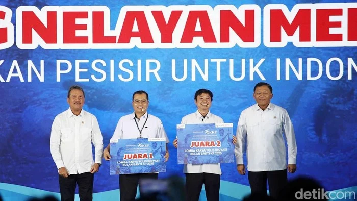 Menteri Trenggono Ungkap Kemajuan Pembangunan Kampung Nelayan Merah Putih