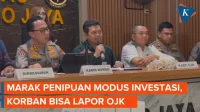 OJK Minta Korban Penipuan Investasi di Purwokerto Segera Lapor