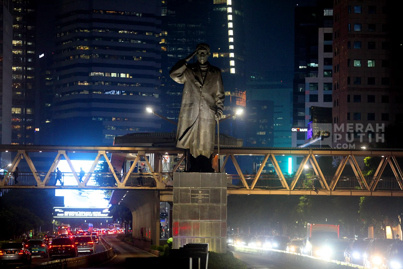 Patung Jenderal Sudirman Selamat, Pembangunan Jembatan Cincin Donat Jakarta Tidak Mengganggu