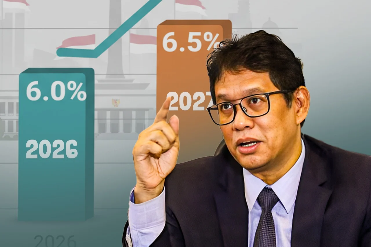Pemerintah Targetkan Pertumbuhan Ekonomi 6,5 Persen pada 2027