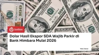 Pemerintah Wajibkan DHE SDA Masuk Lewat Bank Himbara Mulai 1 Juni 2026