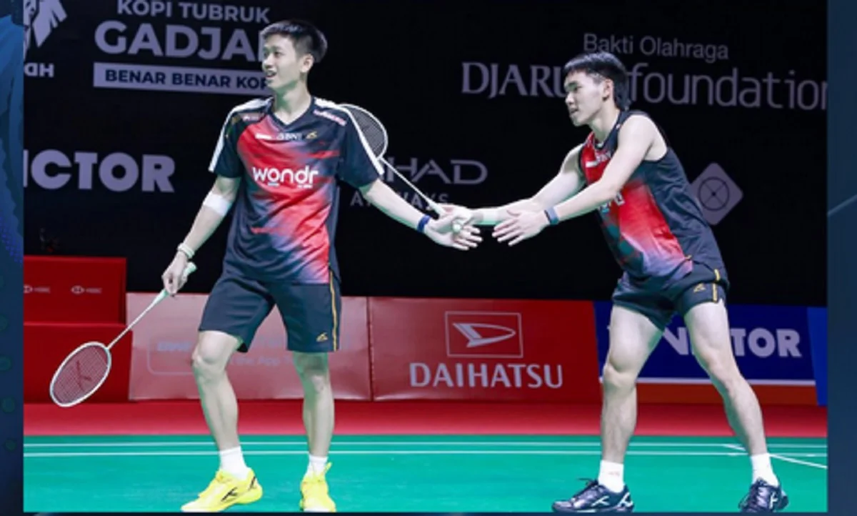 Raymond Indra dan Nikolaus Joaquin Tumbangkan Sabar Karya di Indonesia Open 2026