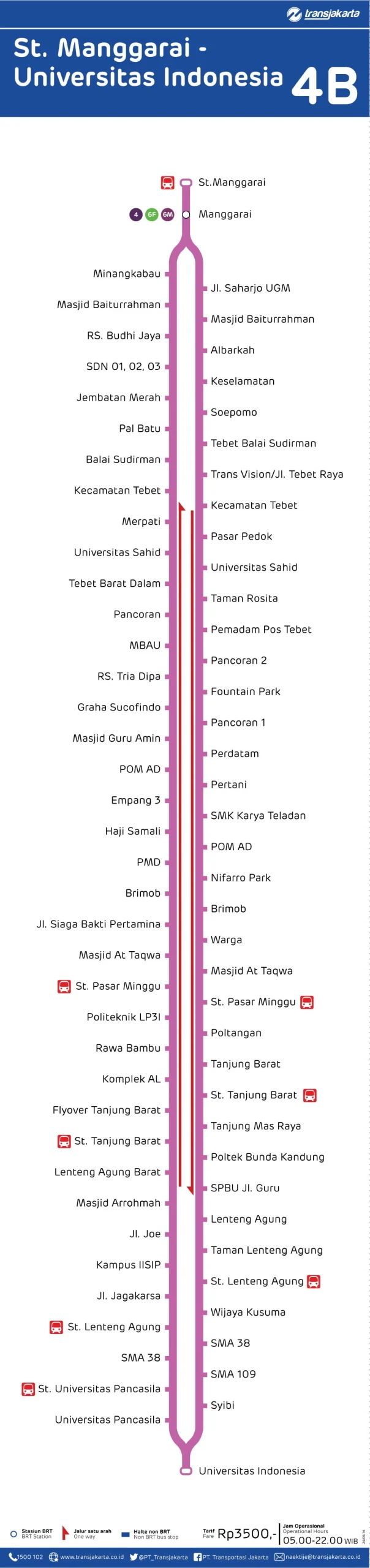 Rute Transjakarta 4B dan D21 Diperpendek, Ini Penyebabnya