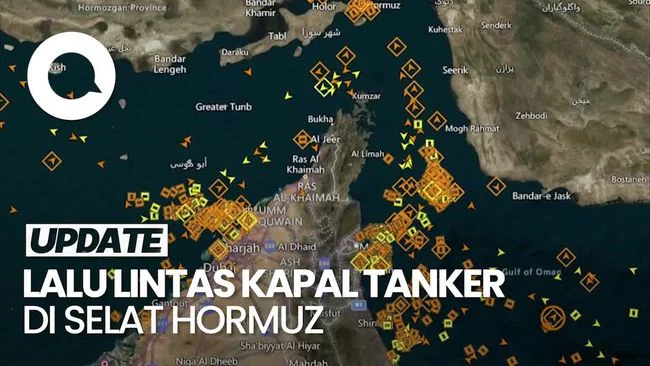 Selat Hormuz Kembali Ramai, Lalu Lintas Kapal Pengangkut Minyak Meningkat