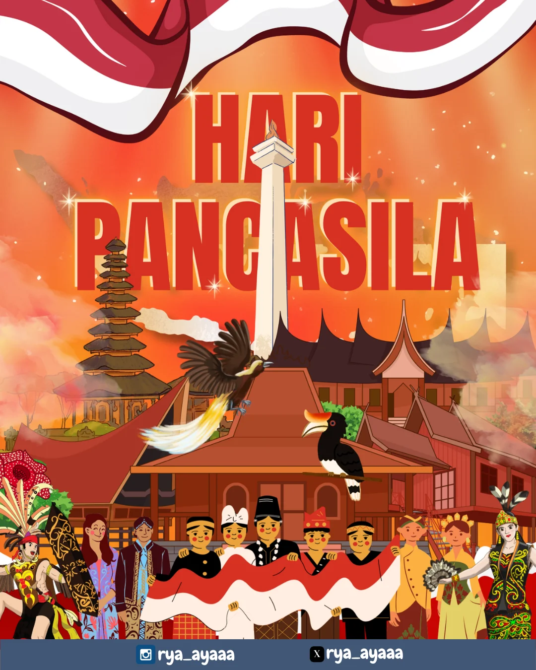 Skandal Desain Poster Hari Lahir Pancasila: BRIN Menggunakan Gambar AI-Generated