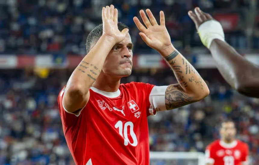 Swiss Menghancurkan Bosnia 4-1, Granit Xhaka Sempurnakan Pesta Gol
