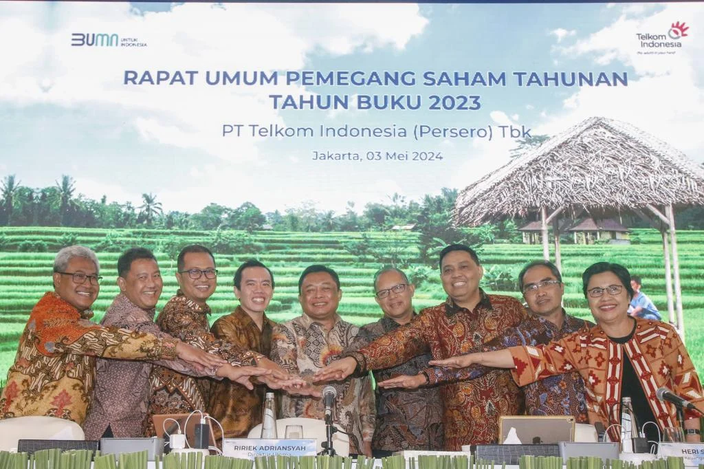 Telkom Bagikan Dividen Rp21,9 Triliun di RUPST Tahun Buku 2025