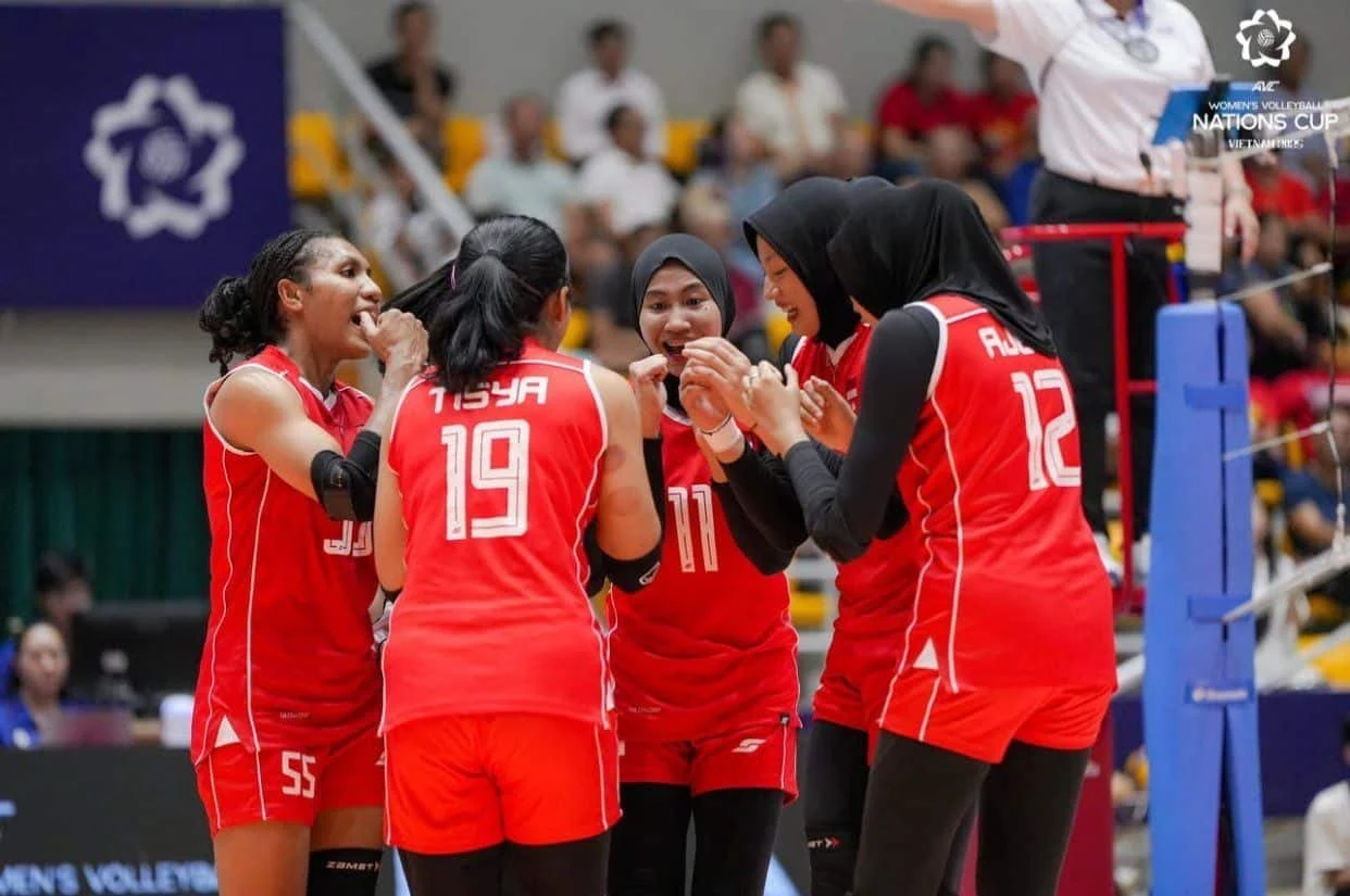 Tim Voli Putri Indonesia Raih Kemenangan 3-1 atas Iran di AVC Cup Women 2026
