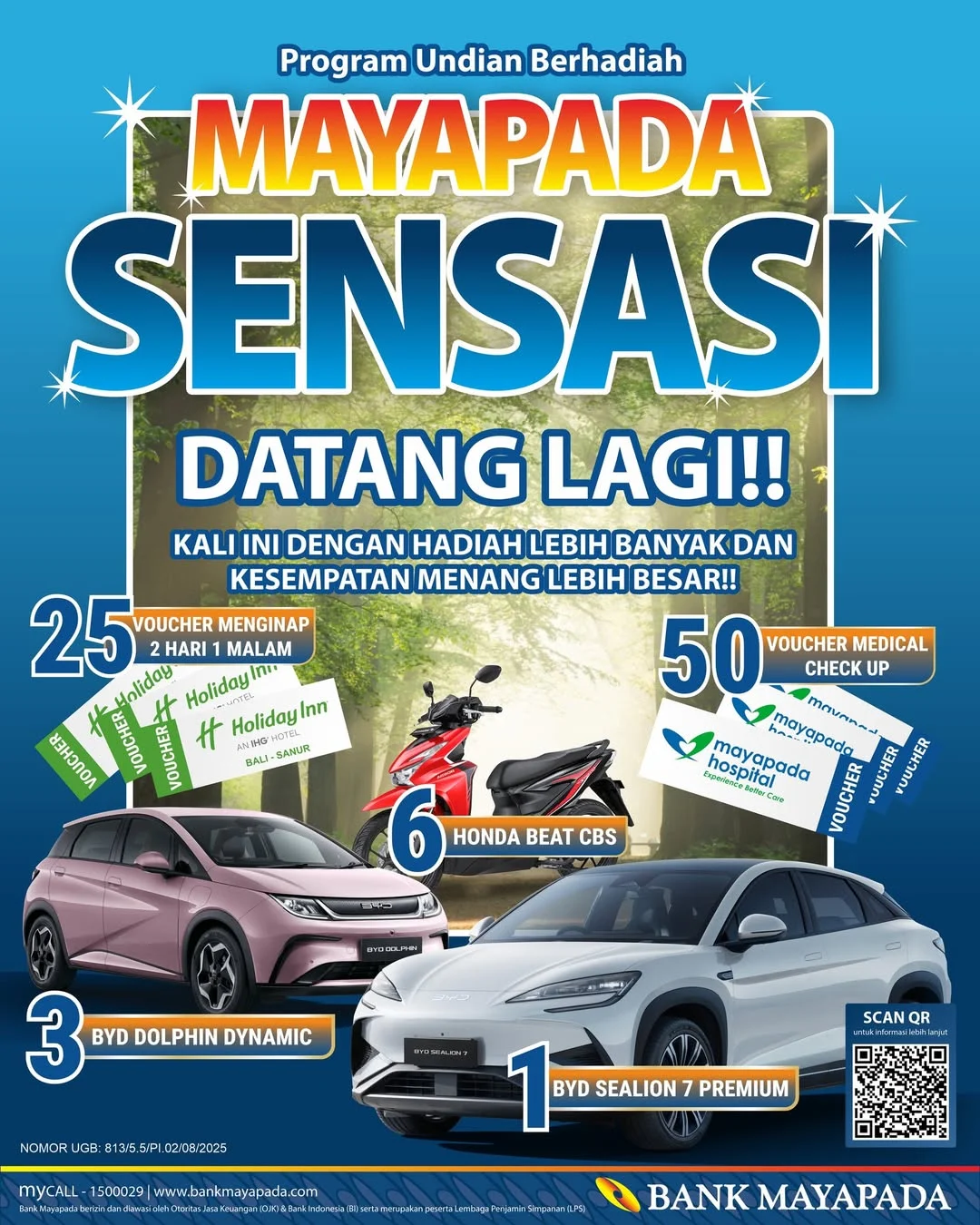 Tingkatkan Transaksi Harian untuk Nikmati Cashback dan Hadiah Menarik dari Bank Mayapada