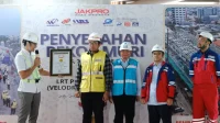 Waskita Karya Raih Prestasi 7,5 Juta Jam Kerja Selamat dalam Proyek LRT Jakarta 1B