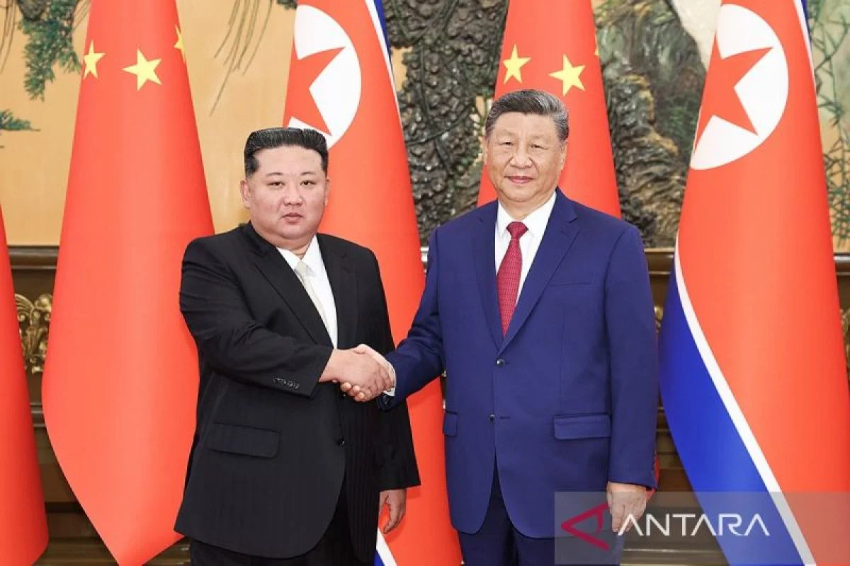 Xi Jinping dan Kim Jong-un Pertegas Aliansi Strategis di Pyongyang