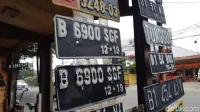 6 Plat Nomor Kendaraan yang Dilarang dan Bisa Kena Tilang