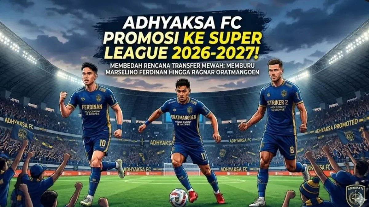 Adhyaksa FC Siap Menghadapi Super League 2026/2027 dengan Persiapan Matang