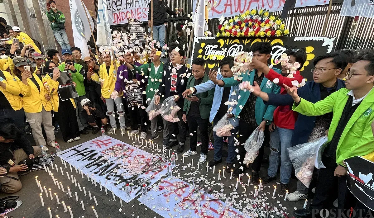 Aksi Mahasiswa di Jakarta Pusat Diamankan dengan 1.074 Personel Gabungan
