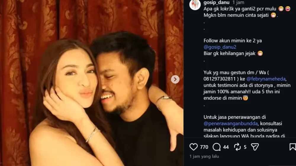 Aripat dan Nathalie Holscher: Kisah Cinta yang Berakhir di Pelaminan