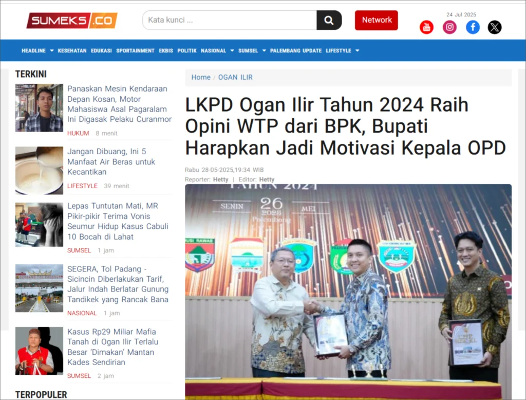 BGN Raih Opini WTP dari BPK, Belanja 2025 Capai Rp51,5 Triliun