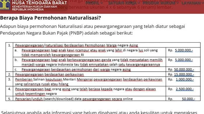 Biaya Lepas Status WNI dan Naturalisasi Melonjak, Menkum Jelaskan Dasar Penyesuaian Tarif