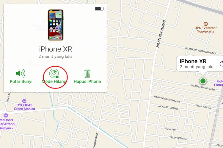 Cara Melacak iPhone Hilang dalam Keadaan Mati