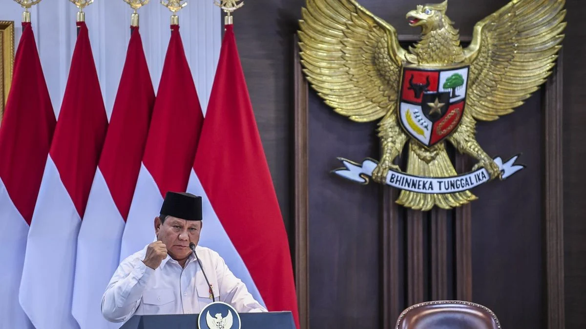 Dunia Penuh Konflik, Prabowo Bersyukur Indonesia Warisi Prinsip Damai