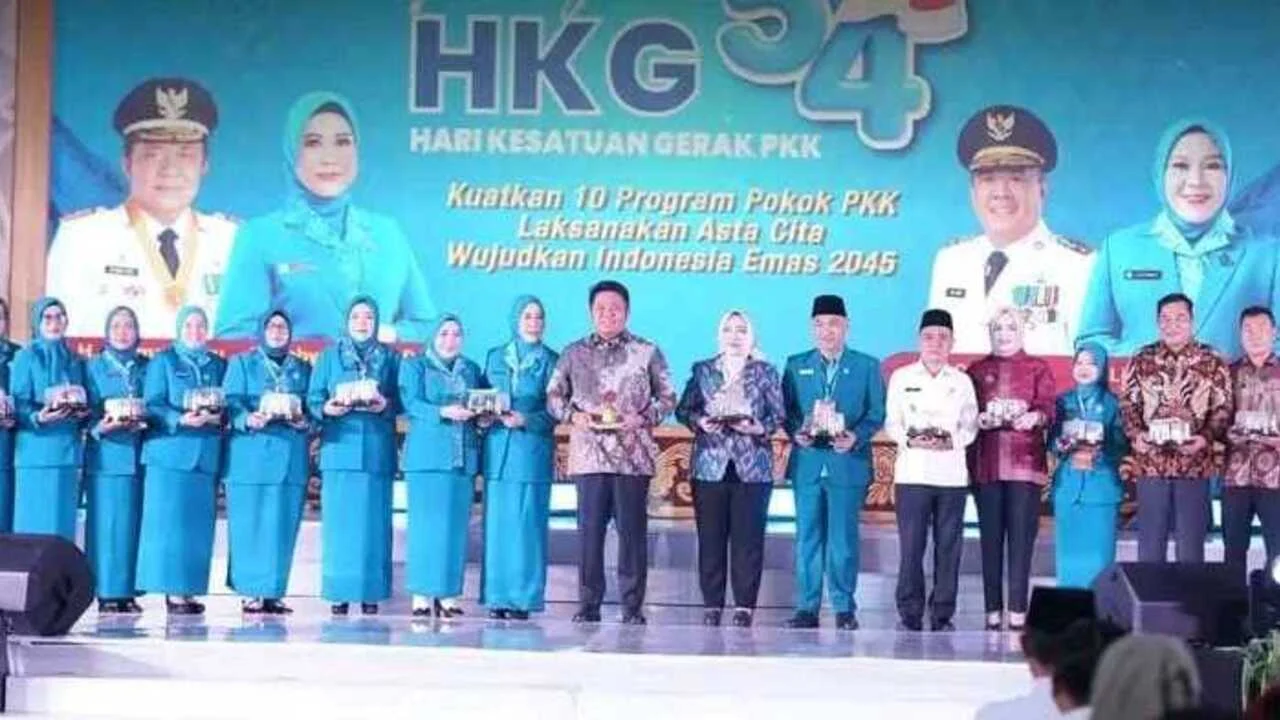 Gubernur Sulsel: HKG PKK ke-54 Momentum Perkuat Sinergi Wujudkan Indonesia Emas 2045