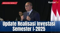Investasi Indonesia Mencapai Rp1.010,6 Triliun di Semester I, Serap 1,45 Juta Tenaga Kerja