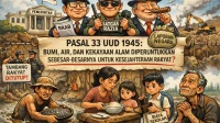 Kekosongan Aturan Turunan Pasal 33 UUD 1945: Sebab Mengapa Segelintir Orang Kuasai Ribuan Hektare Tambang